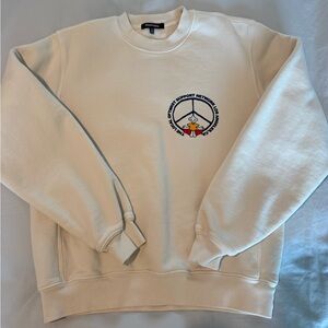 Madhappy Cream Crewneck Sweater